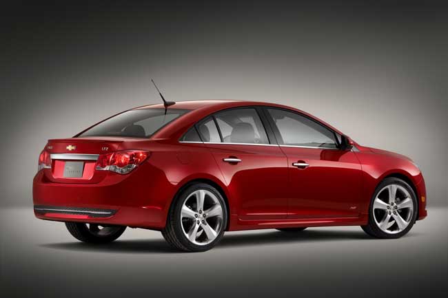 chevrolet cruze rs