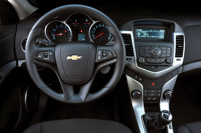 chevrolet cruze sport6 lt interior painel