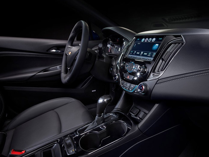 chevrolet cruze 2016 interior painel