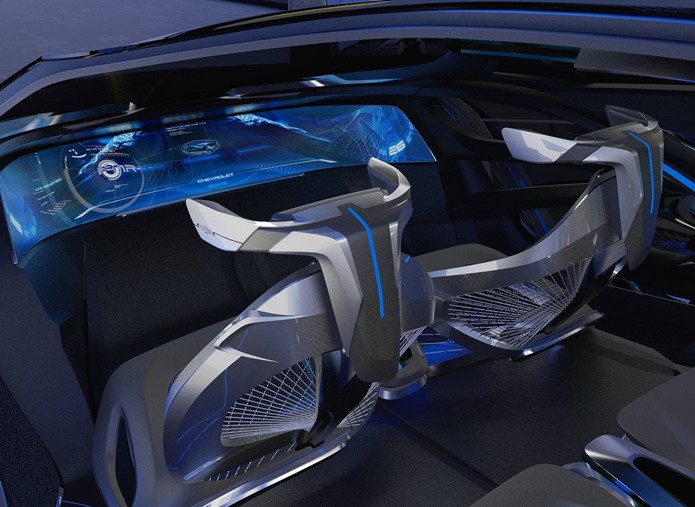 chevrolet fnr concept interior