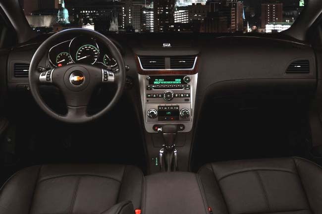 interior chevrolet malibu