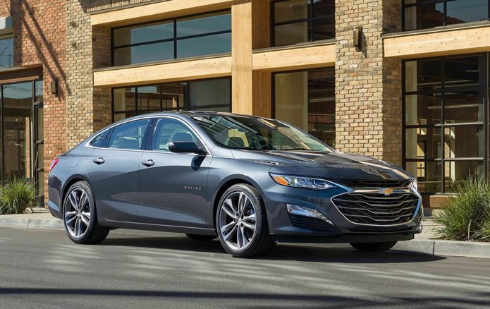 novo chevrolet malibu 2019