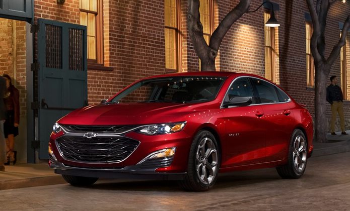 novo chevrolet malibu 2019