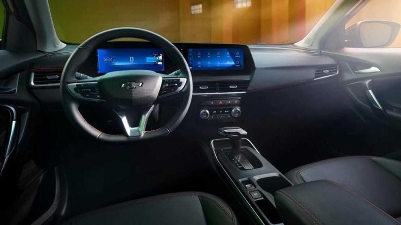 chevrolet montana 2023 interior