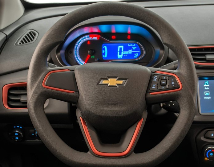 chevrolet onix effect 2018 painel de instrumentos