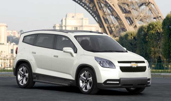 chevrolet orlando concept