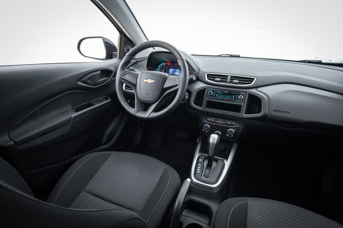 chevrolet prisma advantage automatico 2018 interior