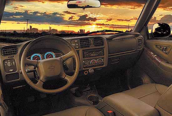 interior da nova s10