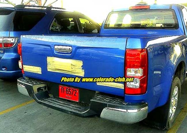 chevrolet s10 2013 traseira