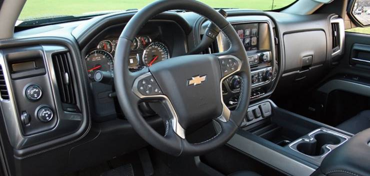 chevrolet silverado 2022 interior