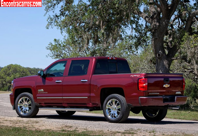 chevrolet silverado high country traseira