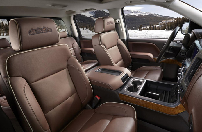 chevrolet silverado high country 2014 interior