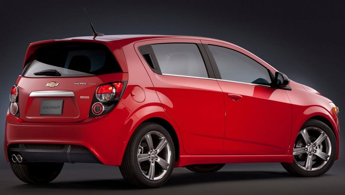 chevrolet sonic rs 2013