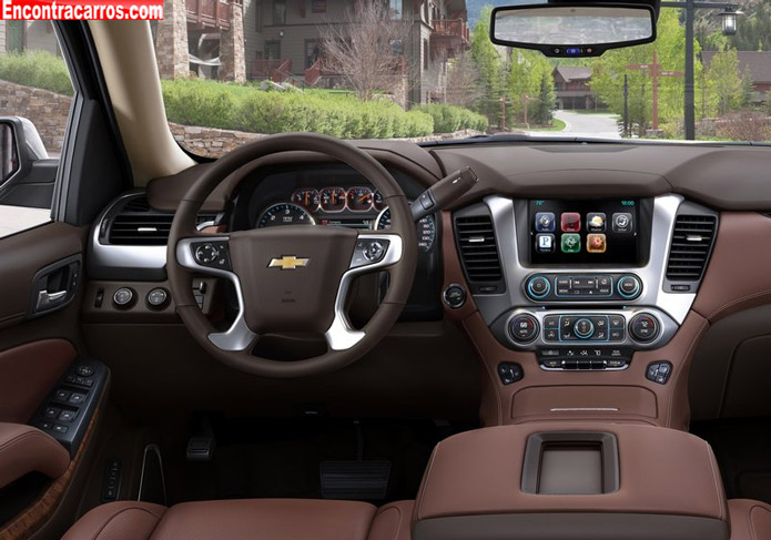 chevrolet tahoe e suburban 2015 interior painel dashboard