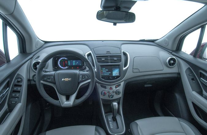 chevrolet tracker interior