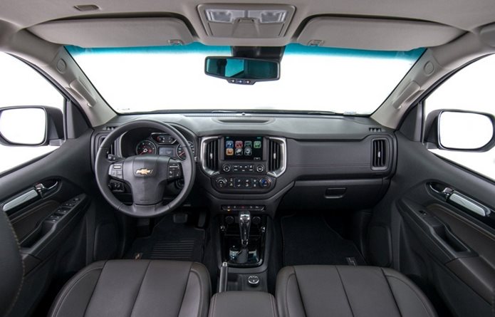 nova chevrolet trailblazer 2017 interior painel