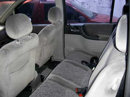 chevrolet zafira interior