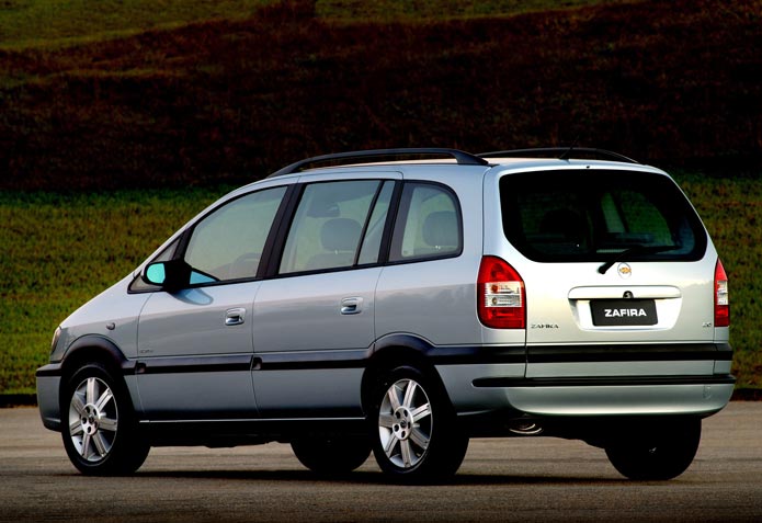 chevrolet zafira elite traseira