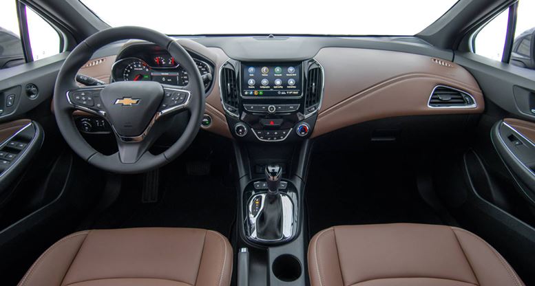 chevrolet cruze 2022 interior painel