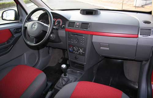 interior meriva ss