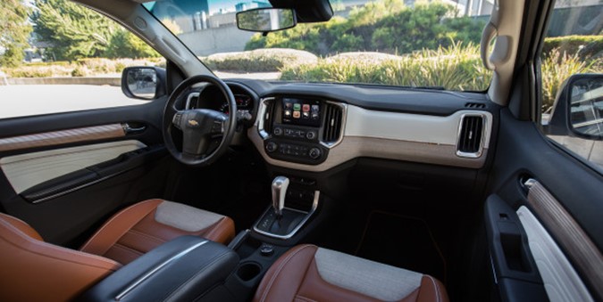 nova chevrolet trailblazer 2017 interior