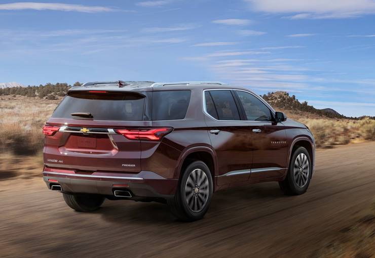 nova chevrolet traverse 2022