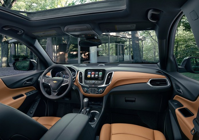 novo chevrolet equinox 2018 interior