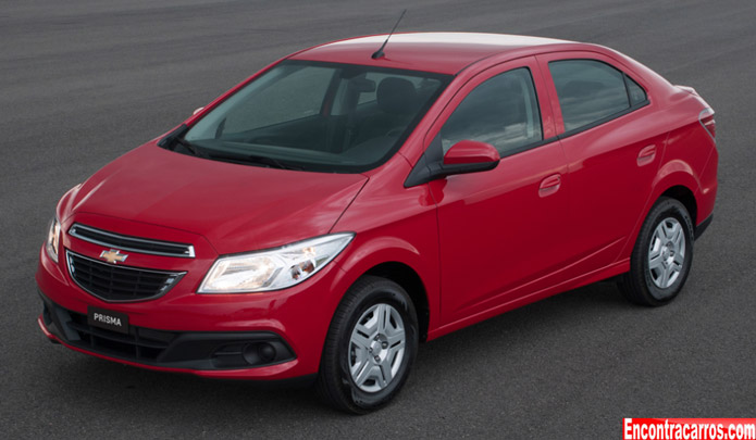 chevrolet prisma 2015 vermelho