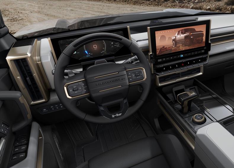 hummer 2022 interior painel