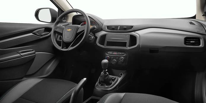 chevrolet joy plus 2020 interior painel