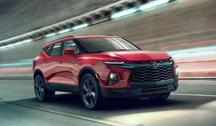 nova chevrolet blazer 2019