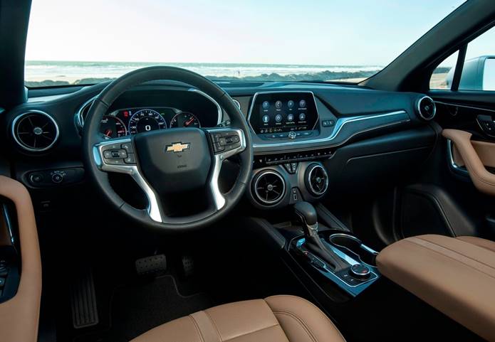 Chevrolet blazer 2020 interior