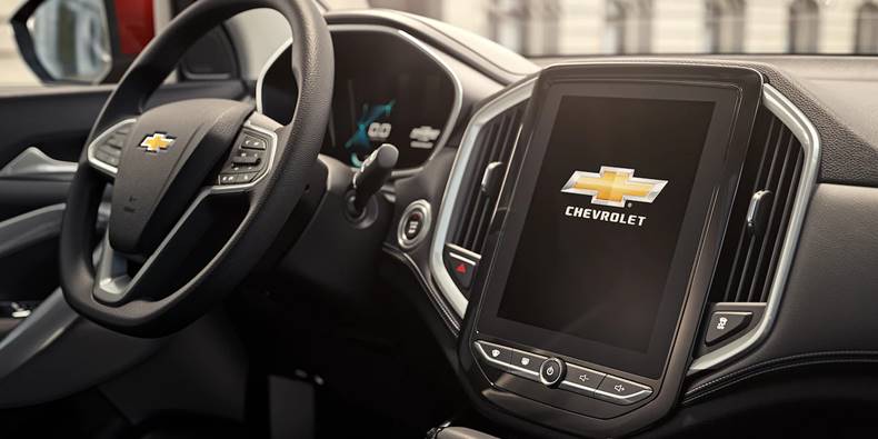 nova chevrolet captiva 2022 interior