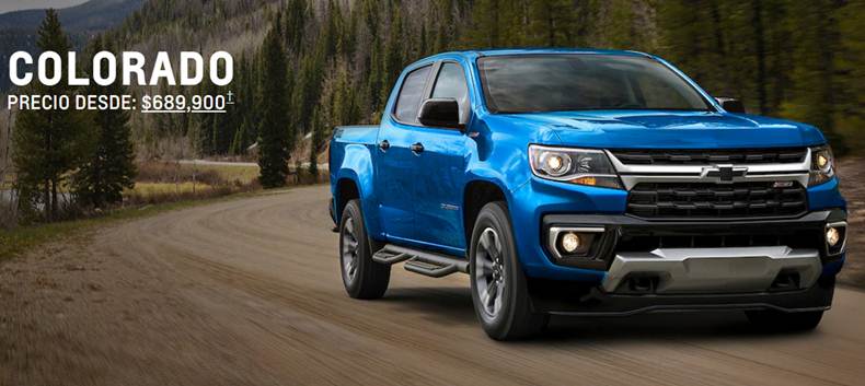 chevrolet colorado mexico e eua 2021