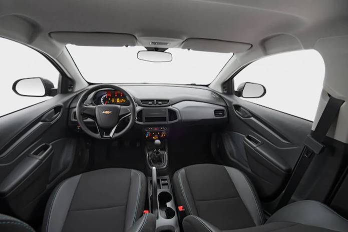 chevrolet onix joy 2020 interior