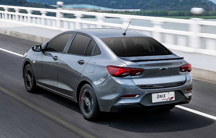 novo chevrolet prisma 2020 traseira / onix sedan 2020 traseira