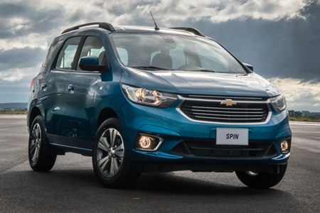 nova chevrolet spin 2019