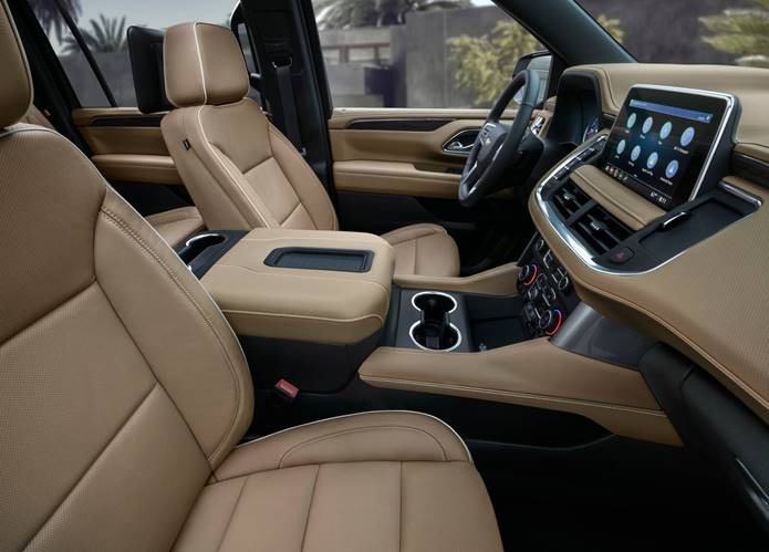 chevrolet suburban 2021 interior