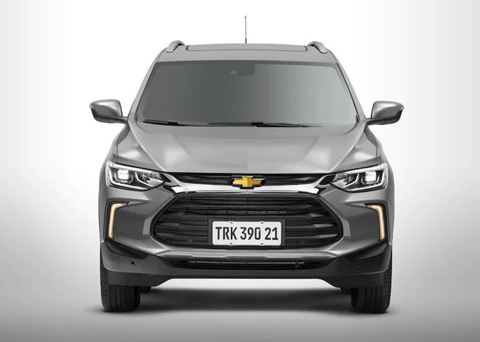 novo chevrolet tracker 2021 frente