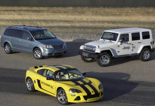Chrysler apresenta seus carros elétricos