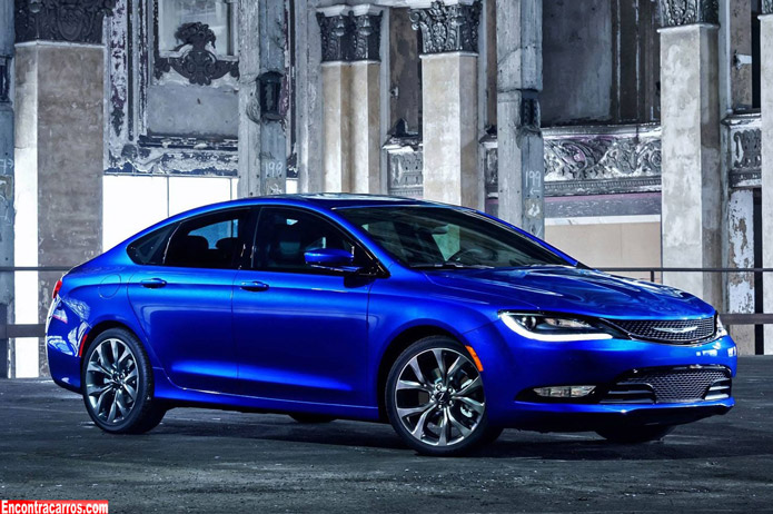 novo chrysler 200 2015 azul