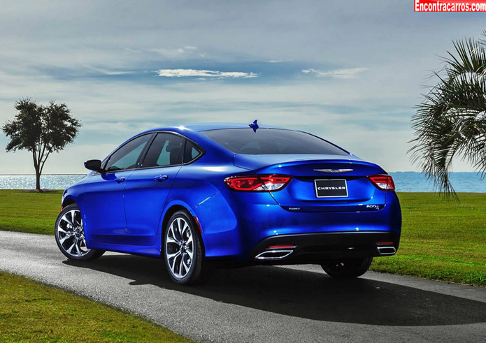 chrysler 200 2014 2015 traseira rear view