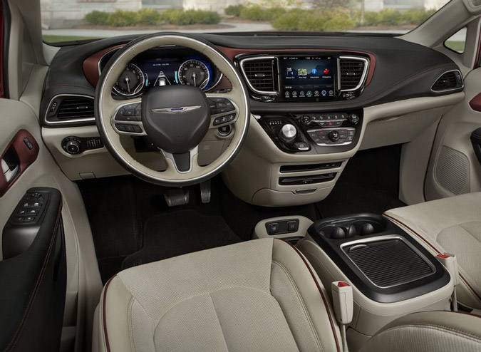 chrysler pacifica  interior