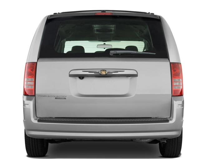 chrysler town country touring 2012 traseira