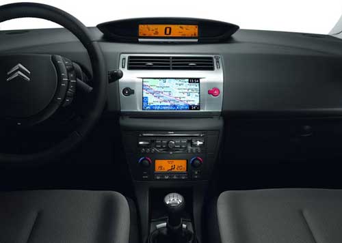 Interior do Novo Citroen C4 Hatch 2009