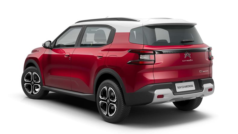 c3 aircross traseira