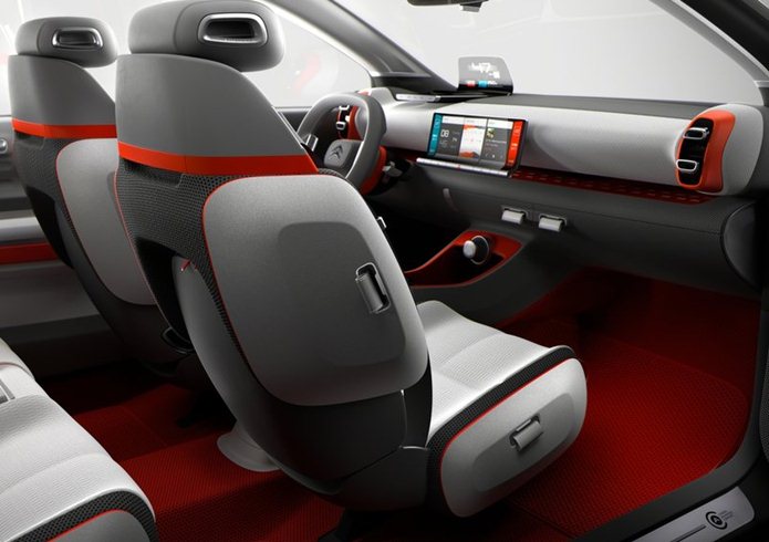 citroen c aicross concept 2017 interior