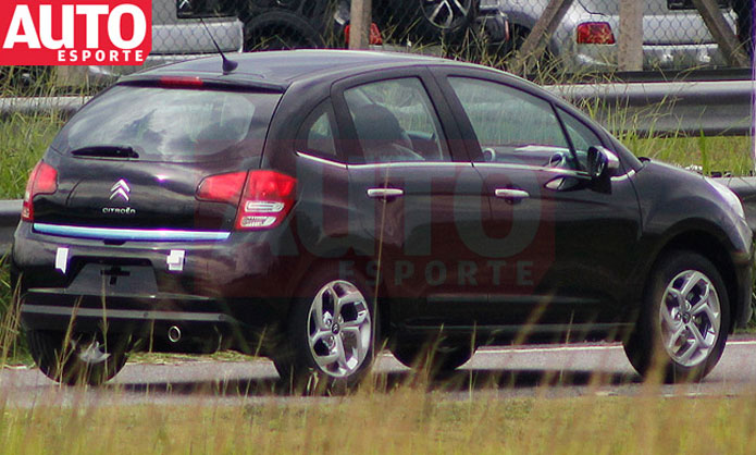 novo citroen c3 2013 brasil traseira