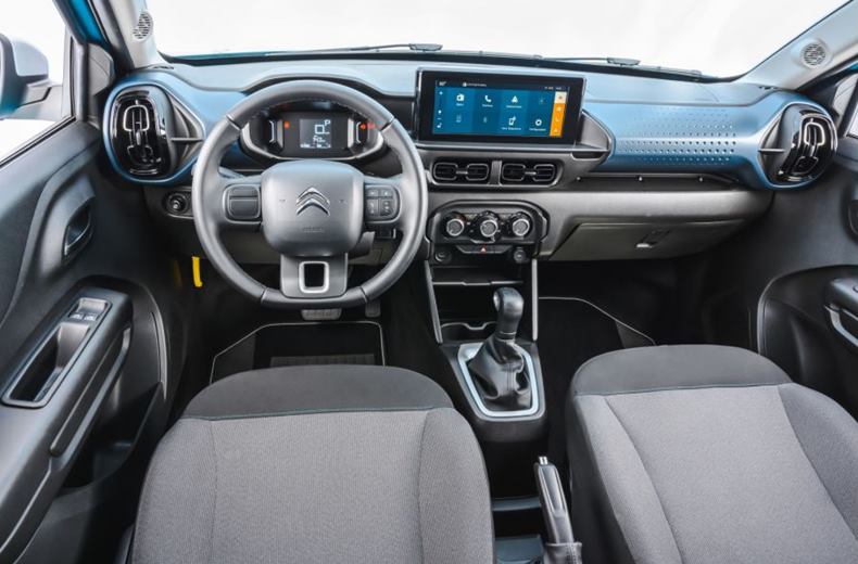 citroen c3 2023 interior