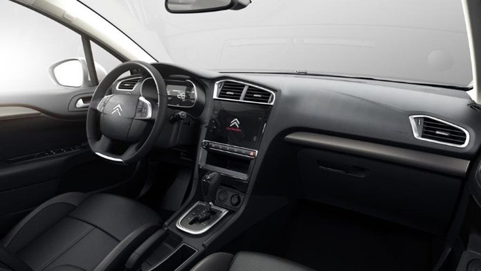 novo citroen c4 lounge 2019 interior painel